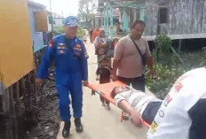 Ambulance Apung Polairud Polda Sumsel Selamatkan Remaja Penderita DBD di Banyuasin