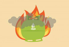 Dikira Ban Fuso, Ternyata Tabung Gas Melon Meledak, Ayah dan Putrinya Luka Bakar