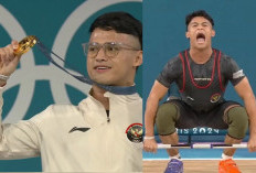 Epik! Rizki Juniansyah Bawa Indonesia Raih Emas Perdana dari Angkat Besi di Olimpiade Paris Setelah 24 Tahun 