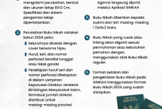  Format Baru Buku Nikah 2024, Berlaku Mulai Oktober