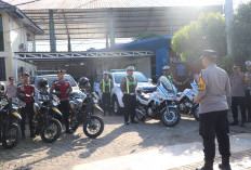 Kapolres Musi Rawas Pastikan Kesiapan Personel dan Kendaraan dalam Ops Ketupat Musi 2026