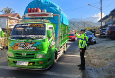 Lonjakan Kendaraan di Lintas Tengah Lahat Capai 40 Persen, Polisi Imbau Waspada