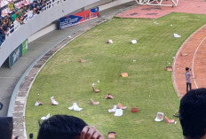 Stadion Gelora Sriwijaya  Alami Kerusakan  Pasca Laga SFC vs Sumsel United, Pengelola JSC tuntut pertanggung j