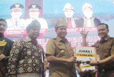 Kampung Lele Srimulya Kecamatan Sematang Borang, Juara 1 Lomba Kampung Kreatif ke-VI Tahun 2025 