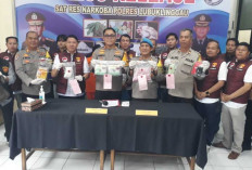 Polres Lubuklinggau Gagalkan Peredaran 2,3 Kg Sabu dan 4.494 Ekstasi Jelang Tahun Baru, Ini Kata Kapolres!