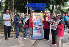 Laris Manis! Tiket Jalan Sehat Sumeks Diserbu Warga di Kambang Iwak