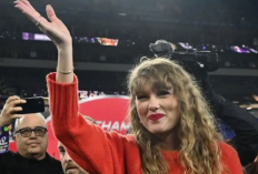 Lagi, Taylor Swift Semangati Kekasihnya Bertanding  di Kejuaraan AFC 2024