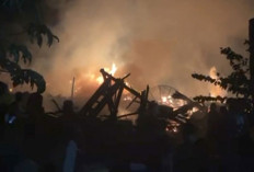 5 Rumah Hangus Terbakar di Empat Lawang, Kerugian Rp1,2 Miliar