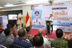 Bukan Kuliner Khas Palembang, Pj Gubernur Sumsel  Launching LAKSAN di PS Mall. Apa Itu?