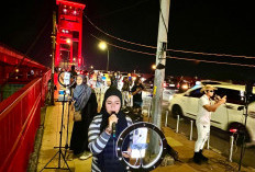 Fenomena Tren Live Medsos di Ikon Kota Palembang