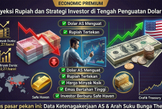 Dolar AS Perkasa, Rupiah Tertekan ke Rp17.920! Harga Emas Tembus Rp4,48 Juta per Gram