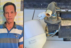 Oknum Anggota BPD di Ogan Ilir Curi Aset Desa Talang Aur, Dibekuk Polisi