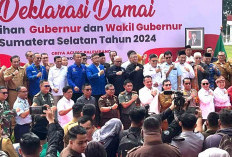 Penandatanganan Deklarasi Pilkada Damai 2024 di Sumsel untuk Pemilu Aman dan Kondusif