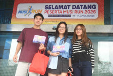 Rute Sumeks Musi Run Seri VI: 10K Melintasi Jembatan Ampera, 5K Putar Balik Simpang Pasar Induk Jakabaring