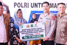 Sambut Hari Bhayangkara, Polisi Bedah Rumah tak Layak Huni