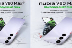 Nubia V80 Max Padukan Efisiensi dan Dominasi Layar Lebar di Era Digital