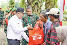 TNI Komitmen Tingkatkan Kesejahteraan Petani, Lanosin Dampingi KSAD Tinjau 276 Hektar Lahan Ketahanan Pangan