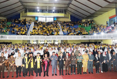  Indonesia Bisa Maju, Sampaikan Orasi Ilmiah pada Puncak Dies Natalis ke-65 Unsri
