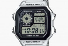 Casio AE-1200 Jam Digital Murah Tangguh Bergaya Militer Retro Keren Cocok Traveler Kolektor Pecinta Jam