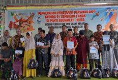 Kejari Muba Serahkan Putusan Perwalian 9 Anak di Panti Asuhan El-Nuza