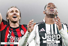 SAN SIRO MEMBARA, AC Milan Jamu Juventus di Stadion Giuseppe Meazza