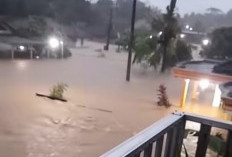 Banjir Besar Rendam Belitang, Sungai Balak Meluap Sejak Dini Hari