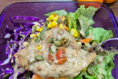 Salad Ayam Panggang Kecap Pedas Wortel, Lezat dan Bergizi untuk Buka Puasa dan Sahur