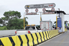 Hari Terakhir Libur Nataru, Kendaraan Sepi di Exit Tol Celikah 