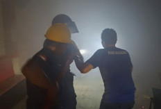 Diduga Korsleting, Ruko Rocket Chicken di Sekayu Terbakar, Kerugian Capai Jutaan Rupiah