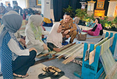 Songket Motif Biduk Cukit Khas OKI Siap Jadi Ikon Baru, Perpaduan Budaya dan Fashion Modern