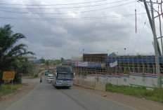 Akses Jalintim Palembang–Betung Diberlakukan Buka Tutup Saat Pemasangan Balok Jembatan Tol