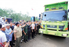 Jalan Khusus Angkutan Batu Bara Solusi Kemacetan dan Polusi Udara, Gubernur HD Resmikan Jalan Hauling PT LBA