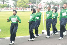 50 Anggota Paskibraka Sumsel Digembleng Latihan ala Militer, Ini Tujuannya 