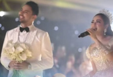 Resepsi Pernikahan Lady Rara–Aladul Berlangsung Spektakuler, Nuansa Pesta Rakyat Warnai Malam Bahagia
