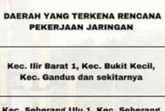 PENGUMUMAN: Potensi Pemadaman Listrik di Palembang Pada 18 November 2023, Catat Wilayah yang Terdampak