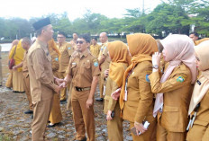 Perdana Pimpin Apel, Sekda OKU Ingatkan Hal Ini ke ASN