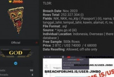 WADUH, Hacker Jimbo Bobol KPU, 204 Juta Data Pemilih Bocor. Dijual Rp 1,2 Miliar. Ini Reaksi KPU!