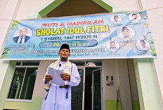 Ratusan Jemaah Muhammadiyah di Mesuji Raya Salat Idulfitri, Perkuat Ukhuwah Lewat Ramah Tamah