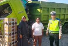 Truk Hino Tabrak Masjid di Pangarayan, Sopir dan Pengurus Sepakat Berdamai
