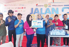 Hoki Kedua Dalam Sepekan, Modal 1 Kupon Letiana Raih Hadiah Umrah Jalan Sehat HUT ke-30 Sumatera Ekspres