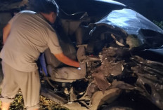 2 Nyawa Melayang dalam Tabrakan Maut di Prabumulih, Salah satunya  Sekretaris Dinas Pendidikan Lubuklinggau