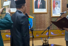 Pj Bupati OKI Lantik Hilwen, Tantang Gebrakan Baru di Satpol PP dan Pemadam Kebakaran