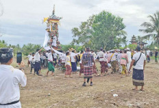 Perdana, Ngaben di Desa Mukti Jaya, Simbol Ikhlas dan Pelepasan Jiwa