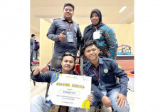 Inovation Pneumatic pada Mesin Cetak Briket Pupuk Organik, Mahasiswa UM Palembang Raih Silver Medal RRCE 2024 