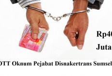 Barang Bukti OTT Oknum Pejabat Disnakertrans Sumsel Rp40 Juta? Ini Kata Kejati Sumsel