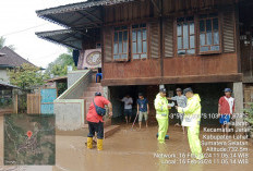 Banjir Mengancam Desa Jarai Kabupaten Lahat, Warga Siaga!