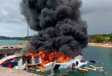 DUAR! Speedboat Meledak Saat Isi BBM, Calon Gubernur Maluku Utara Tewas