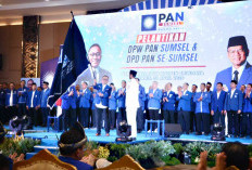 Zulhas Targetkan 3 Besar Nasional, Resmi Pimpin DPW PAN Sumsel, Joncik Siap Jalankan Amanah 