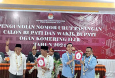 Pengundian Nomor Urut Calon Bupati dan Wakil Bupati OKI: JADI Nomor 1, MURI Nomor 2, Ini Komitmen Mereka! 