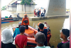 Adu Tahan Nafas, Dua Bocah Tenggelam, Terbawa Arus Sungai Ogan